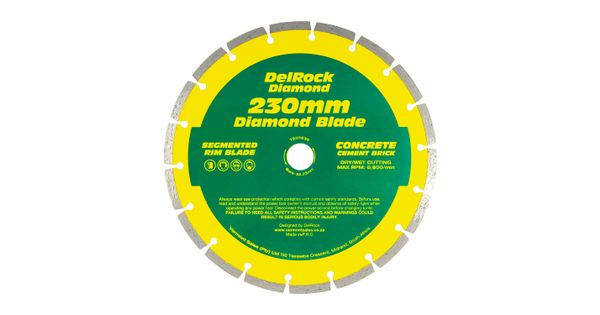 Diamond Blade 230mm Segmented Delrock product image