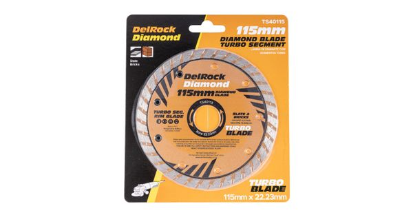 Diamond Blade 115mm Turbo Delrock product image