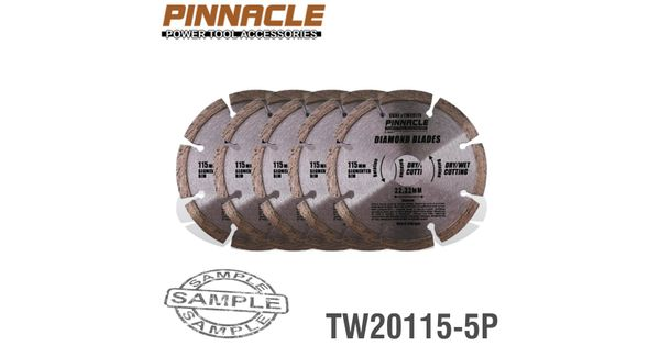 Diamond Blade Seg 115mm Pinnacle ( 5 Pack ) product image