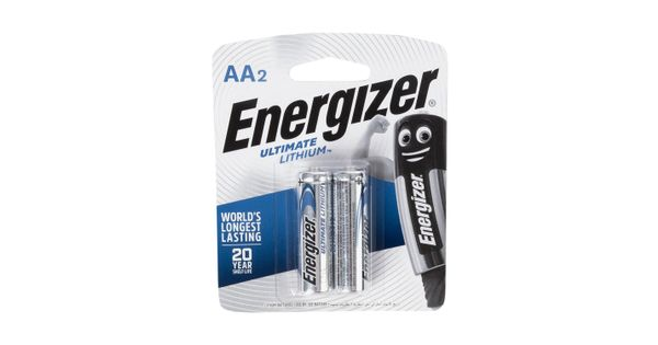 Ultimate Lithium Aa Battery- 2pack (moq6) Energizer product image