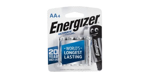 Ultimate Lithium Aa Battery-4pack (moq6) Energizer product image